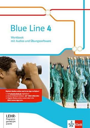 Bild des Verkufers fr Blue Line. Workbook mit Audios und bungssoftware 8. Schuljahr. Ausgabe 2014 zum Verkauf von AHA-BUCH GmbH