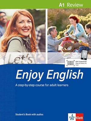Image du vendeur pour Let's Enjoy English A1 Review. Student's Book + MP3-CD : A step-by-Step course for adult learners mis en vente par AHA-BUCH GmbH