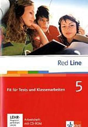 Bild des Verkufers fr Red Line 5. Fit fr Tests und Klassenarbeiten mit CD-ROM : Vorbereitung auf Kompetenztests und Lernstandserhebungen. Arbeitsheft mit CD-ROM 9. Schuljahr zum Verkauf von AHA-BUCH GmbH