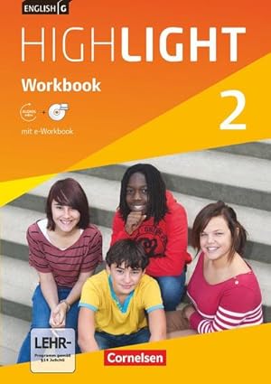 Bild des Verkufers fr English G Highlight 02: 6. Schuljahr. Workbook mit CD-ROM (e-Workbook) und Audios online. Hauptschule zum Verkauf von AHA-BUCH GmbH