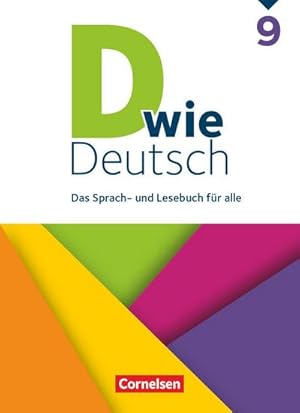 Image du vendeur pour D wie Deutsch 9. Schuljahr - Schlerbuch : Schlerbuch mis en vente par AHA-BUCH GmbH