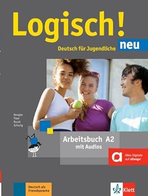 Bild des Verkufers fr Logisch! Neu A2 - Arbeitsbuch mit Audio-Dateien zum Download : Deutsch fr Jugendliche zum Verkauf von AHA-BUCH GmbH