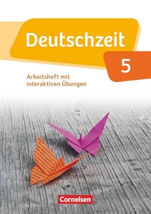 Image du vendeur pour Deutschzeit 5. Schuljahr. Arbeitsheft mit Lsungen und interaktiven bungen auf scook.de mis en vente par AHA-BUCH GmbH