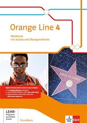 Bild des Verkufers fr Orange Line 4. Workbook mit Audios und bungssoftware. Grundkurs. Klasse 8. Ausgabe 2014 zum Verkauf von AHA-BUCH GmbH