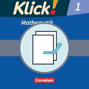 Image du vendeur pour Klick! Mathematik. Bd. 1 Arbeitsbcher Teil 1 und 2. Westliche Bundeslnder : 805253 und 805296 im Paket mis en vente par AHA-BUCH GmbH