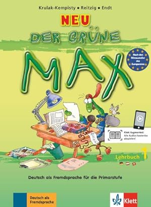 Imagen del vendedor de Der grne Max 1 Neu - Lehrbuch 1 : Deutsch als Fremdsprache fr die Primarstufe a la venta por AHA-BUCH GmbH