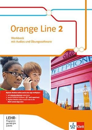 Bild des Verkufers fr Orange Line 2. Workbook mit Audios und bungssoftware Klasse 6 zum Verkauf von AHA-BUCH GmbH
