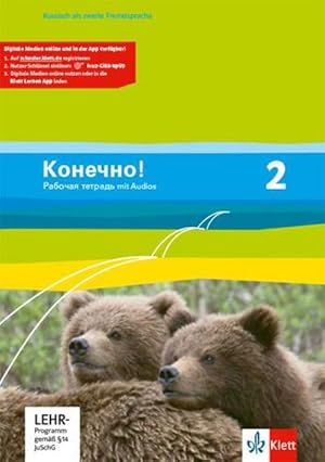 Imagen del vendedor de Konetschno! Band 2. Russisch als 2. Fremdsprache. Arbeitsheft mit Audios a la venta por AHA-BUCH GmbH