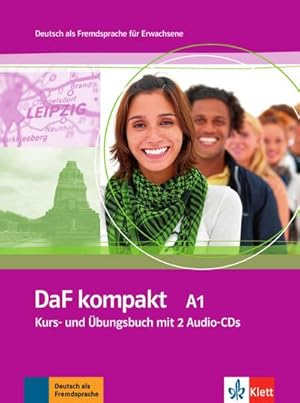 Bild des Verkufers fr DaF kompakt. Lehr- und Arbeitsbuch mit 2 Audio-CDs. A1 : Deutsch als Fremdsprache fr Erwachsene zum Verkauf von AHA-BUCH GmbH