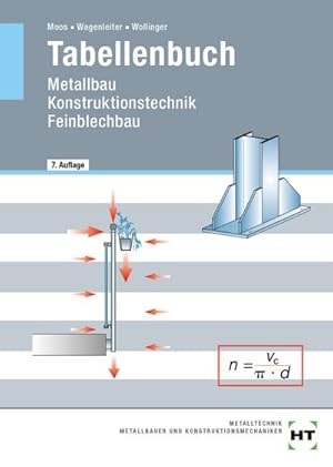 Bild des Verkufers fr Tabellenbuch : Metallbau -- Konstruktionstechnik -- Feinblechbau zum Verkauf von AHA-BUCH GmbH