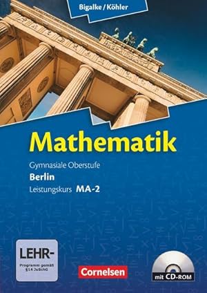 Imagen del vendedor de Mathematik Sekundarstufe II Leistungskurs. Qualifikationsphase Schlerbuch. Berlin a la venta por AHA-BUCH GmbH