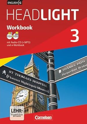 Bild des Verkufers fr English G Headlight 03: 7. Schuljahr. Workbook mit e-Workbook und Audios Online. Allgemeine Ausgabe zum Verkauf von AHA-BUCH GmbH