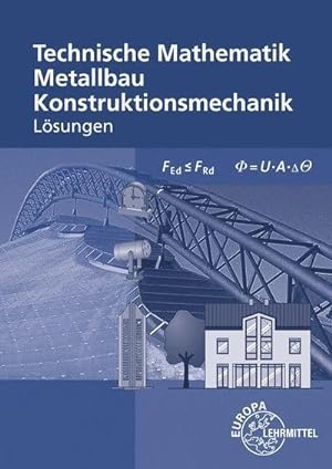 Bild des Verkufers fr Technische Mathematik fr Metallbauberufe - Lsungen zum Verkauf von AHA-BUCH GmbH