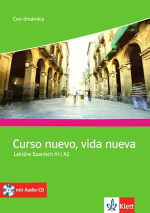 Seller image for Curso nuevo, vida nueva : Competencias y estrategias. Lektre Spanisch A1-A2 mit Audio-CD for sale by AHA-BUCH GmbH