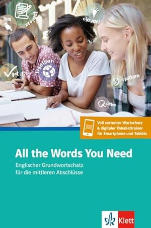 Imagen del vendedor de All the Words You Need. Englischer Grundwortschatz. Buch + App a la venta por AHA-BUCH GmbH