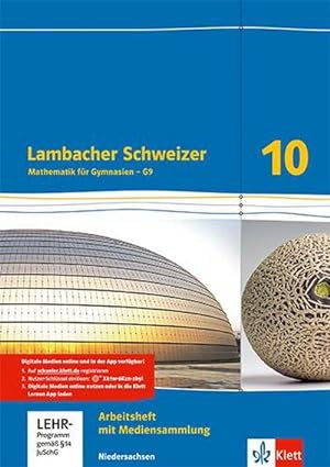 Bild des Verkufers fr Lambacher Schweizer - Ausgabe fr Niedersachsen G9 / Arbeitsheft plus Lsungsheft und Lernsoftware 10. Schuljahr zum Verkauf von AHA-BUCH GmbH