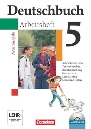 Bild des Verkufers fr Deutschbuch Gymnasium 5. Schuljahr. Allgemeine Ausgabe. Arbeitsheft mit Lsungen und CD-ROM. Neubearbeitung zum Verkauf von AHA-BUCH GmbH