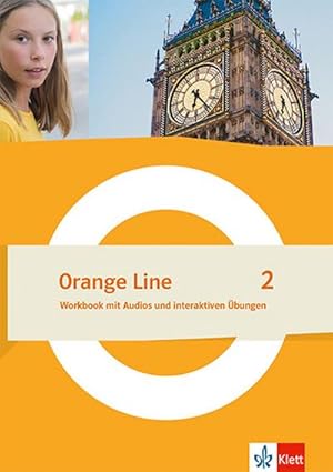 Bild des Verkufers fr Orange Line 2. Workbook mit Audios und interaktiven bungen Klasse 6 zum Verkauf von AHA-BUCH GmbH