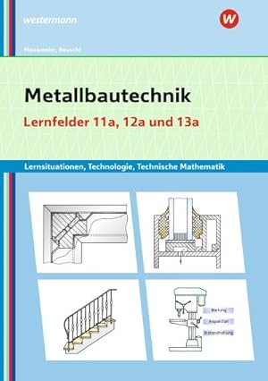 Bild des Verkufers fr Metallbautechnik: Technologie, Technische Mathematik. Lernfelder 11a und 13a. Lernsituationen zum Verkauf von AHA-BUCH GmbH