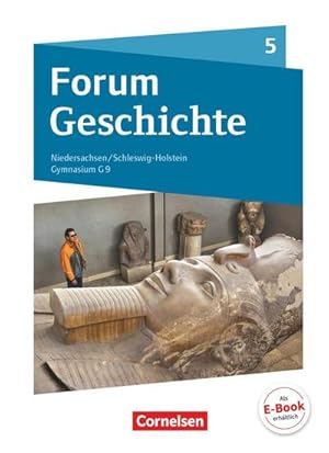 Seller image for Forum Geschichte 5. Schuljahr - Von der Urgeschichte bis zum Rmischen Reich - Gymnasium Niedersachsen : Schlerbuch for sale by AHA-BUCH GmbH