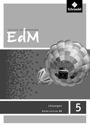 Bild des Verkufers fr Elemente der Mathematik SI 5. Lsungen. G9 in Niedersachsen : Sekundarstufe 1 - Ausgabe 2015 zum Verkauf von AHA-BUCH GmbH