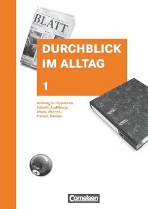 Imagen del vendedor de Durchblick im Alltag 1. Schlerbuch. Neubearbeitung a la venta por AHA-BUCH GmbH