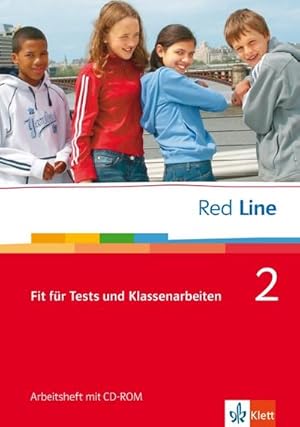 Seller image for Red Line 2. Fit fr Tests und Klassenarbeiten mit CD-ROM for sale by AHA-BUCH GmbH