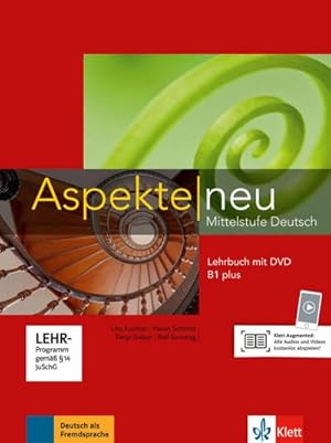 Immagine del venditore per Aspekte. Lehrbuch mit DVD B1+. Neubearbeitung : Mittelstufe Deutsch. Lehrbuch mit DVD venduto da AHA-BUCH GmbH