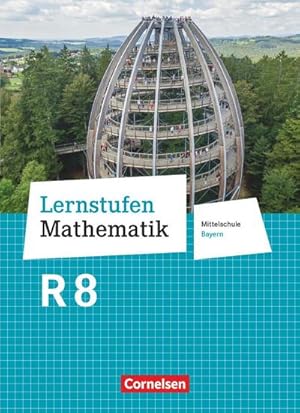Image du vendeur pour Lernstufen Mathematik 8. Jahrgangsstufe - Mittelschule Bayern - Schlerbuch : Fr R-Klassen mis en vente par AHA-BUCH GmbH