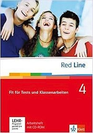 Image du vendeur pour Red Line 4. Fit fr Tests und Klassenarbeiten mit CD-ROM : Vorbereitung auf Kompetenztests und Lernstandserhebungen mis en vente par AHA-BUCH GmbH