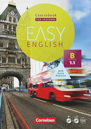 Image du vendeur pour Easy English B1: Band 01. Kursbuch - Kursleiterfassung : Mit Audio-CD und Video-DVD mis en vente par AHA-BUCH GmbH