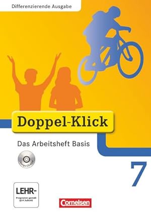 Imagen del vendedor de Doppel-Klick - Differenzierende Ausgabe. 7. Schuljahr. Das Arbeitsheft Basis mit CD-ROM : Arbeitsheft mit CD-ROM a la venta por AHA-BUCH GmbH