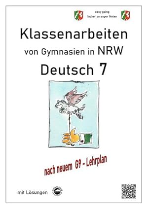 Bild des Verkufers fr Deutsch 7, Klassenarbeiten von Gymnasien (G9) in NRW mit Lsungen zum Verkauf von AHA-BUCH GmbH