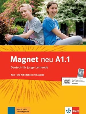 Bild des Verkufers fr Magnet neu A1.1. Kurs- und Arbeitsbuch mit Audio-CD zum Verkauf von AHA-BUCH GmbH