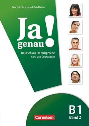 Seller image for Ja genau! B1: Band 02. Kurs- und bungsbuch for sale by AHA-BUCH GmbH