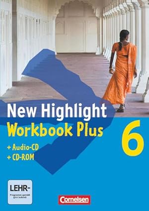 Seller image for New Highlight. Allgemeine Ausgabe 6: 10. Schuljahr. Workbook Plus mit CD-ROM und Text-CD for sale by AHA-BUCH GmbH