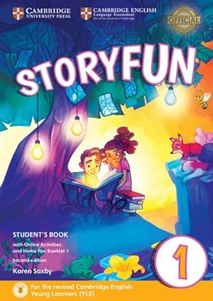 Bild des Verkufers fr Storyfun for Starters, Movers and Flyers 1. Student's Book with online activities and Home Fun Booklet. 2nd Edition zum Verkauf von AHA-BUCH GmbH