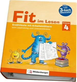 Seller image for Fit im Lesen - Erzhltexte, Klasse 4 : Erzhltexte mit Arbeitsblttern zum Lesetraining und Leseverstndnis for sale by AHA-BUCH GmbH