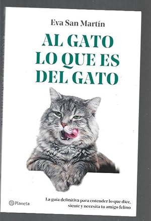 AL GATO LO QUE ES DEL GATO