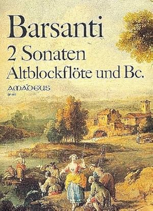 Bild des Verkufers fr 2 Sonaten op.2,1 und op.2,2fr Altblockflte und BC zum Verkauf von AHA-BUCH GmbH
