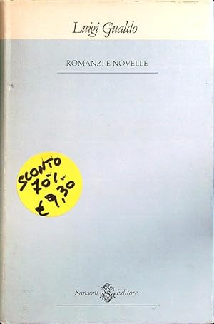 Bild des Verkufers fr Romanzi e novelle zum Verkauf von Librodifaccia
