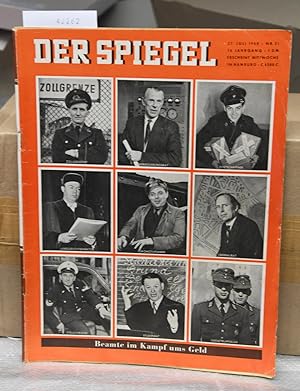 Der Spiegel - 14. Jahrgang Nr.31 - 27.Juli 1960 (Titel: Beamte im Kampf ums Geld)