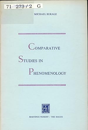 Bild des Verkufers fr Comparative Studies in Phenomenology zum Verkauf von avelibro OHG