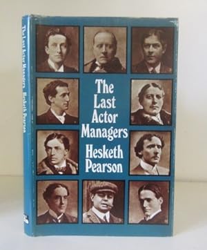 Seller image for The Last Actor-Managers for sale by BRIMSTONES