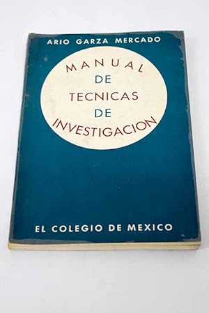 Seller image for Manual de tcnicas de investigacin para estudiantes de Ciencias Sociales for sale by Alcan Libros