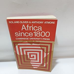 Bild des Verkufers fr Africa Since 1800 zum Verkauf von Cambridge Rare Books