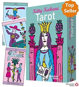 Bild des Verkufers fr Kitty Kahane Tarot: 78 Tarotkarten mit ausfhrlicher Anleitung (Tarotkarten Deutsch) zum Verkauf von buchlando-buchankauf