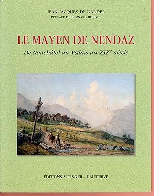 Le mayen de Nendaz, de Neuchâtel au Valais au XIXe siècle
