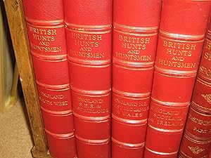 BRITISH HUNTS AND HUNTSMEN (4 VOLUMES)