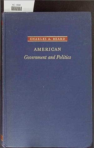 Immagine del venditore per American Government and Politics. Tenth edition. venduto da Antiquariat Bookfarm